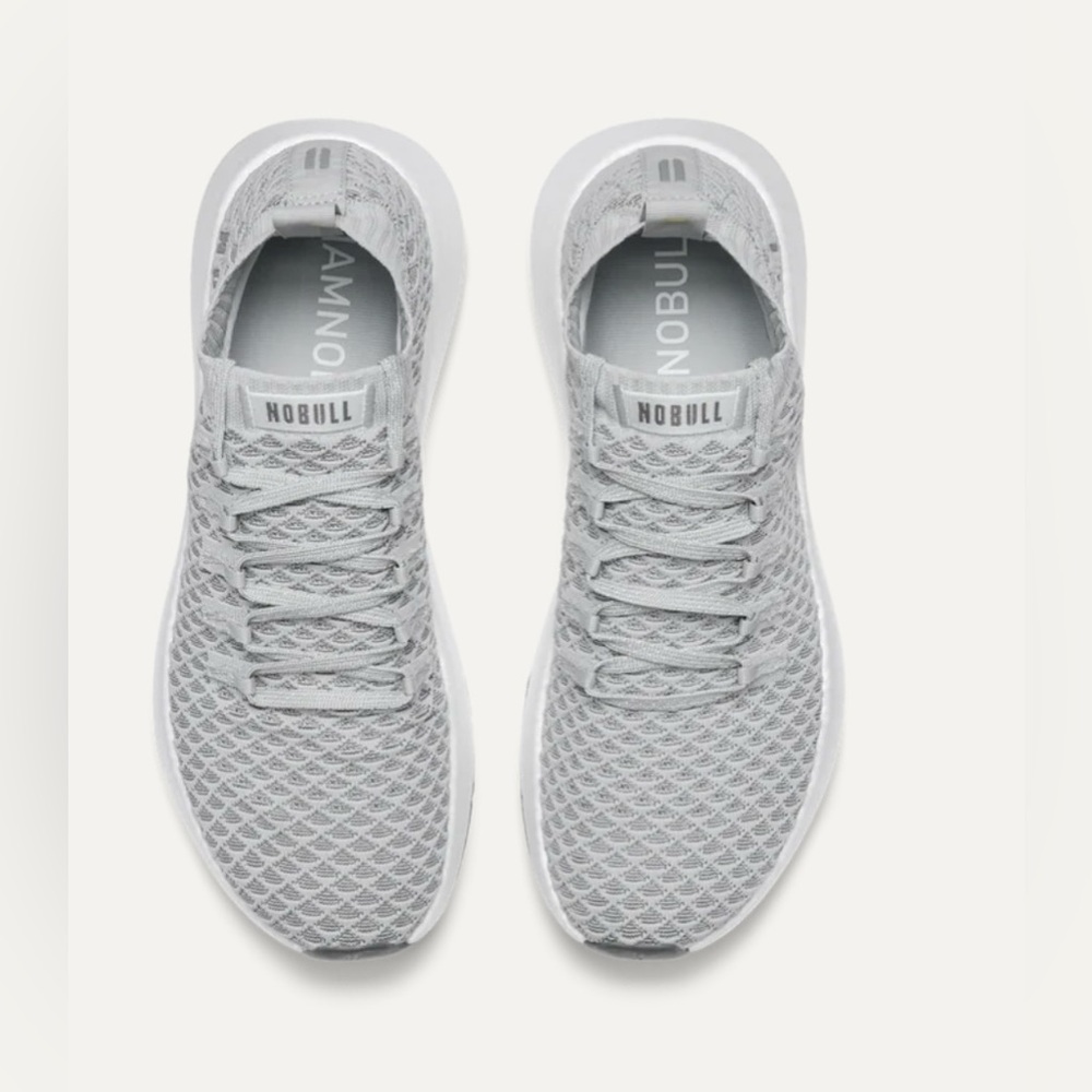 Nobull Women’s Drive Knit Athletic Tennis Shoes Size 8 Arctic Grey NIB - Picture 6 of 7